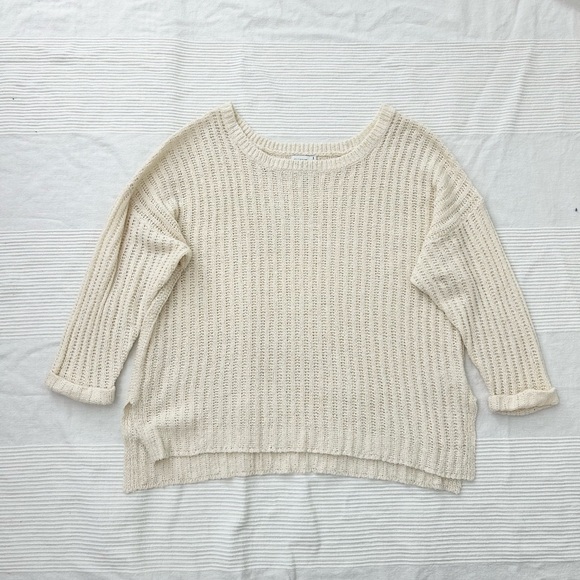 Gentle Fawn Cozy Cream Knit Sweater - Picture 3 of 13